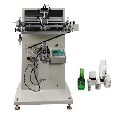 Yuvarlak Şişe Serigrafi Baskı Makinesi