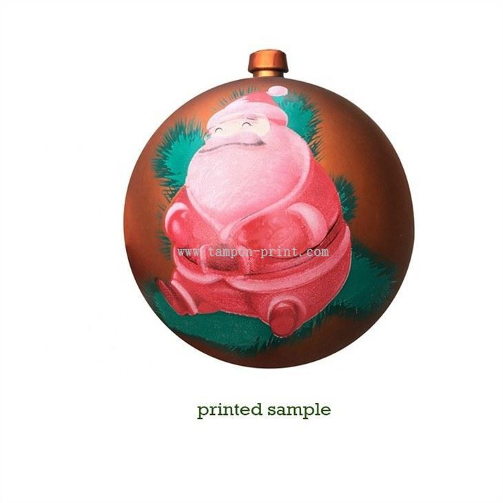 Multi Color Christmas Balls Pad Printing Machine