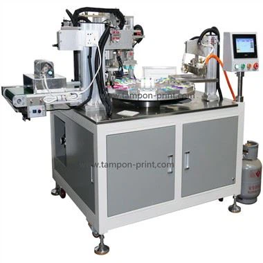 Kalemler İçin Çok Renkli Tampon Baskı Makinesi